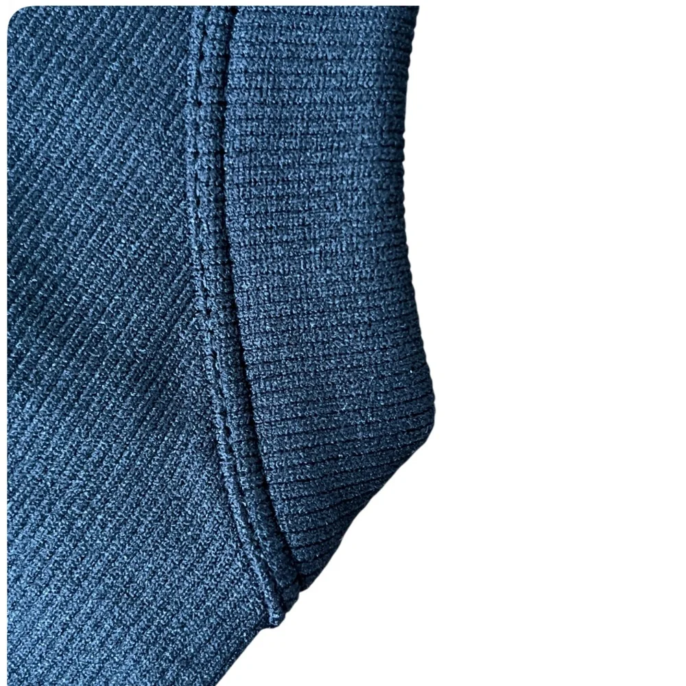 Reflex Ribbed Racerback Tank Black Size Large - Picture 3 of 5